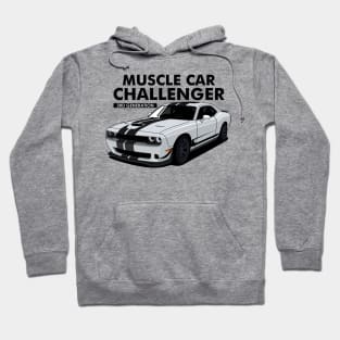 3rd Generation Challenger Muscle Car Hoodie